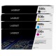 Compatible HP 508X CF360X CF361X CF362X CF363X toner cartridge Compatible HP 508X CF360X CF361X CF362X CF363X toner cartridge