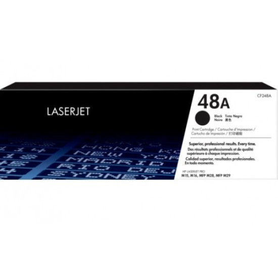 HP Toner 48A CF248A Black toner cartridge Genuine Free Shipping HP Toner 48A CF248A Black toner cartridge Genuine Free Shipping