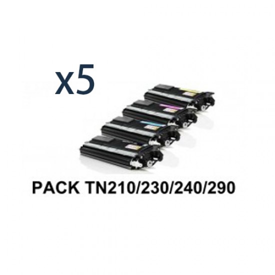 Brother TN240 TN-240 2BK+C+M+Y Toner Cartridge Brother TN240 TN-240 2BK+C+M+Y Toner Cartridge