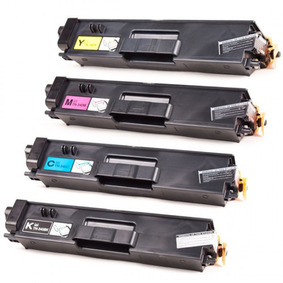 Brother TN340 BK+C+M+Y Toner Cartridge Brother TN340 BK+C+M+Y Toner Cartridge