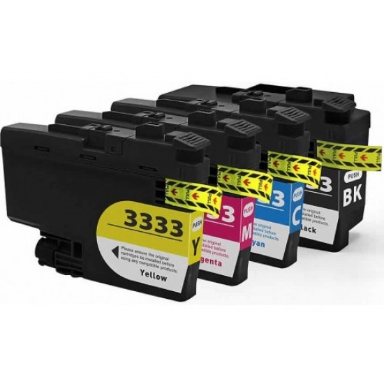 Brother LC3333 ink cartridge for MFCJ1300DW DCPJ1100DW Tonerink Brand Compatible Brother LC3333 ink cartridge for MFCJ1300DW DCPJ1100DW Tonerink Brand Compatible