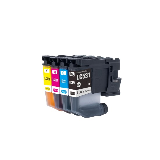 Brother LC531 Ink cartridge full set compatible