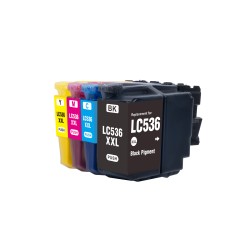 Brother LC536XXL ink cartridge full set compatible