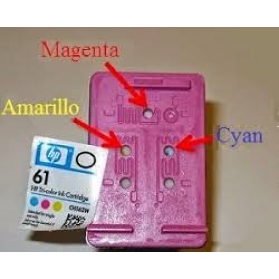 HP 61XL HP 61 Tri-color Ink Cartridge Refill Kit HP 61XL HP 61 Tri-color Ink Cartridge Refill Kit