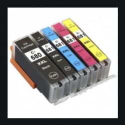 Canon PGI 680XXL CLI 681XXL Ink Cartridge 5 cartridges set Tonerink brand