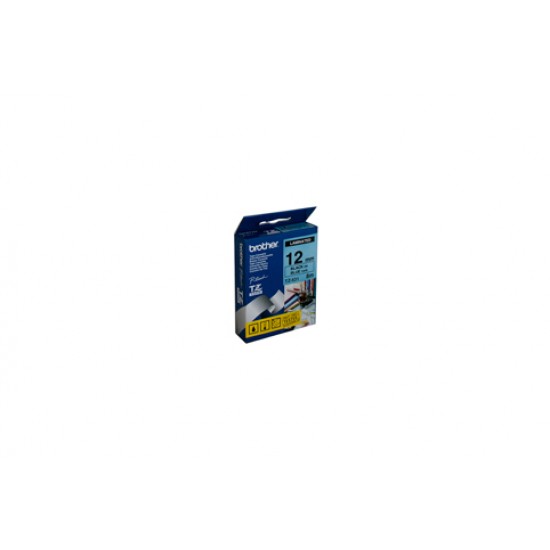 Brother 12mm Black Text On Blue Tape - 8 metres Tonerink Brand Tonerink Brand Brother 12mm Black Text On Blue Tape - 8 metres Tonerink Brand Tonerink Brand