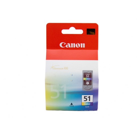 Canon CL-51 FINE Colour Ink Cartridge High Yield - 545 pages Canon CL-51 FINE Colour Ink Cartridge High Yield - 545 pages