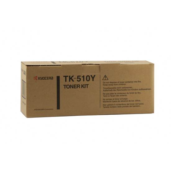 Kyocera FS-C5020N / 5025N / 5030N Yellow Toner Cartridge - 8,000 pages Kyocera FS-C5020N / 5025N / 5030N Yellow Toner Cartridge - 8,000 pages