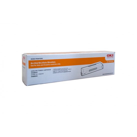 Oki B430 / 440 Toner Cartridge - 7,000 pages Oki B430 / 440 Toner Cartridge - 7,000 pages