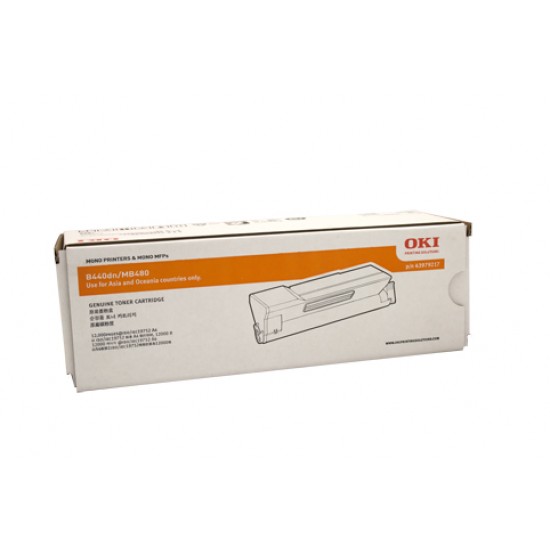 Oki B440 Toner Cartridge - 7,000 pages (43979203) Oki B440 Toner Cartridge - 7,000 pages (43979203)