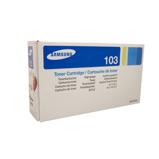 Samsung ML-TD103S Black Toner Cartridge - 1,500 pages Samsung ML-TD103S Black Toner Cartridge - 1,500 pages