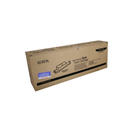 Xerox Phaser 6360 Cyan Toner Cartridge - 12,000 pages Xerox Phaser 6360 Cyan Toner Cartridge - 12,000 pages