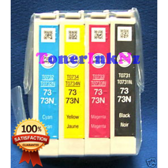 Epson 73N Ink Cartridge Compatible BK+C+M+Y Epson 73N Ink Cartridge Compatible BK+C+M+Y