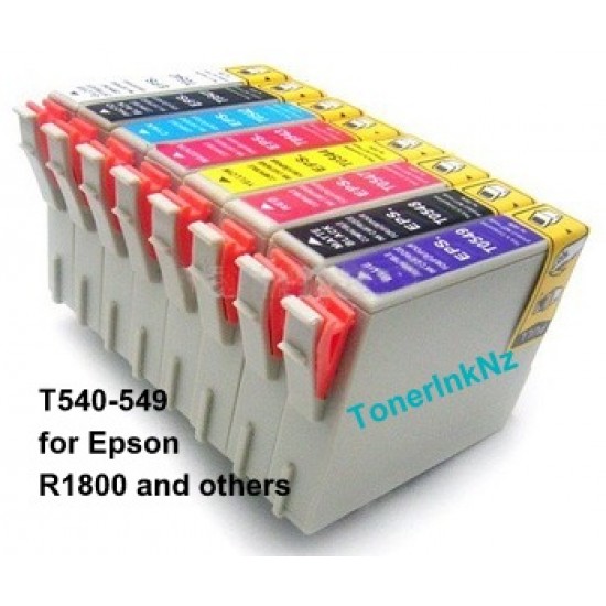 Epson T0540/1/2/3/4/7/8/9 Ink Cartridges for R1800 / R800