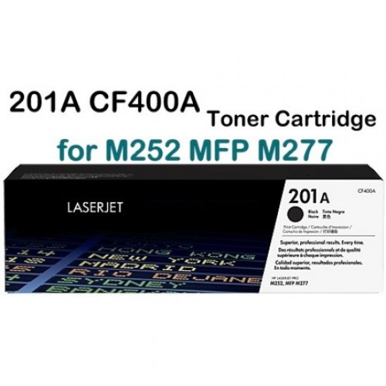 HP 201A CF400A Black Toner Cartridge Tonerink Brand HP 201A CF400A Black Toner Cartridge Tonerink Brand