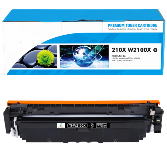 HP 210X Black LaserJet Toner Cartridge W2100X Tonerink brand HP 210X Black LaserJet Toner Cartridge W2100X Tonerink brand