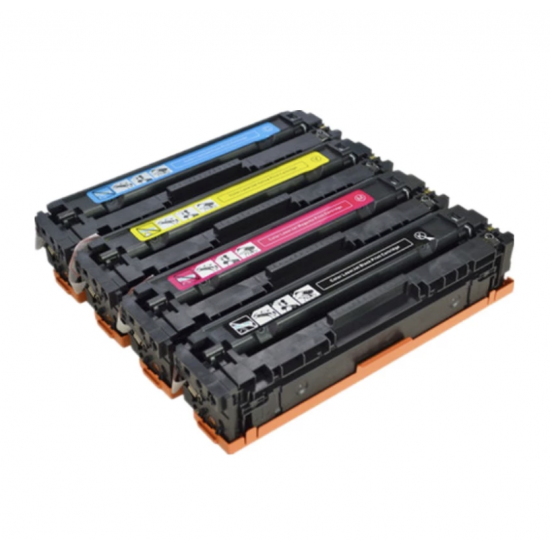 Compatible HP 410A CF410A+CF411A+CF412A+CF413A Full Set Toner Cartridge Compatible HP 410A CF410A+CF411A+CF412A+CF413A Full Set Toner Cartridge