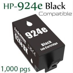 HP 924e Black Ink Cartridge Tonerink Brand