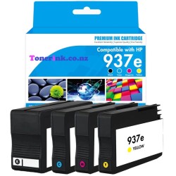 HP 937e Full Set Ink Cartridge Tonerink Brand