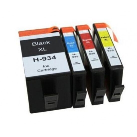 HP 934XL 935XL Black + Cyan + Magenta + Yellow Ink Cartridge Full Set HP 934XL 935XL Black + Cyan + Magenta + Yellow Ink Cartridge Full Set