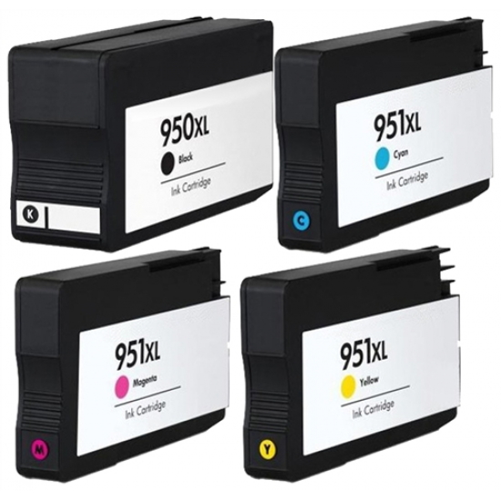Compatible HP 950XL 951XL Ink Cartridge BK+C+M+Y Latest version chip Compatible HP 950XL 951XL Ink Cartridge BK+C+M+Y Latest version chip