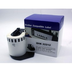 Brother DK22212 White Roll