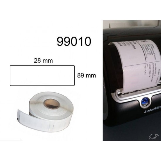 Dymo LabelWriter Address Labels 99010 28mm x 89mm -260 labels Tonerink Brand Dymo LabelWriter Address Labels 99010 28mm x 89mm -260 labels Tonerink Brand