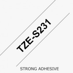 Brother TZeS231 Labelling Tape compatible