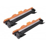 Compatible Brother TN1070 TN-1070 Toner Cartridge x2
