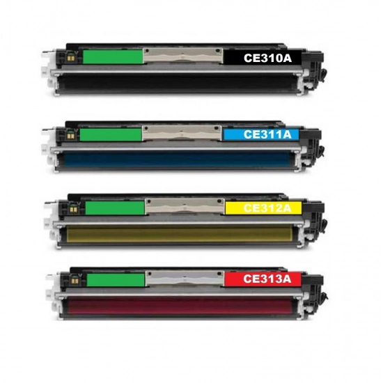 HP M175nw m175 Toner Cartridge 126A CE310A/CE311A/CE312A/CE313A