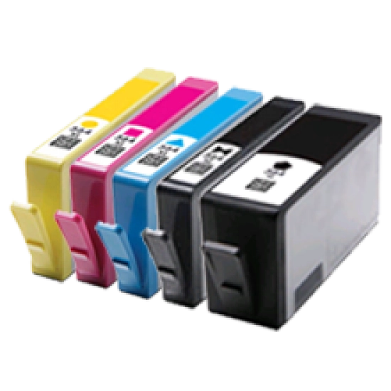 HP 564XL Ink Cartridge BK+PBK+C+Y+M Compatible HP 564XL Ink Cartridge BK+PBK+C+Y+M Compatible
