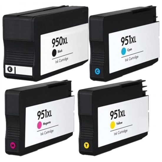 Compatible HP 950XL 951XL Ink Cartridge BK+C+M+Y Latest version chip Compatible HP 950XL 951XL Ink Cartridge BK+C+M+Y Latest version chip
