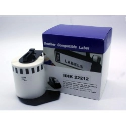 Brother DK22212 White Roll